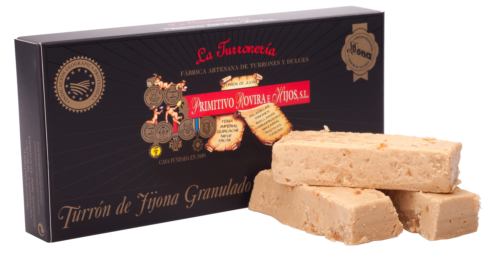 Turrón de Jijona Granulado Turrones Primitivo 300 gr